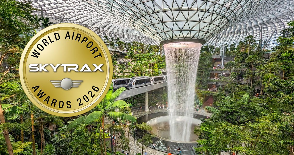 Bandara Changi Dinobatkan Sebagai Bandara Terbaik Dunia 2026