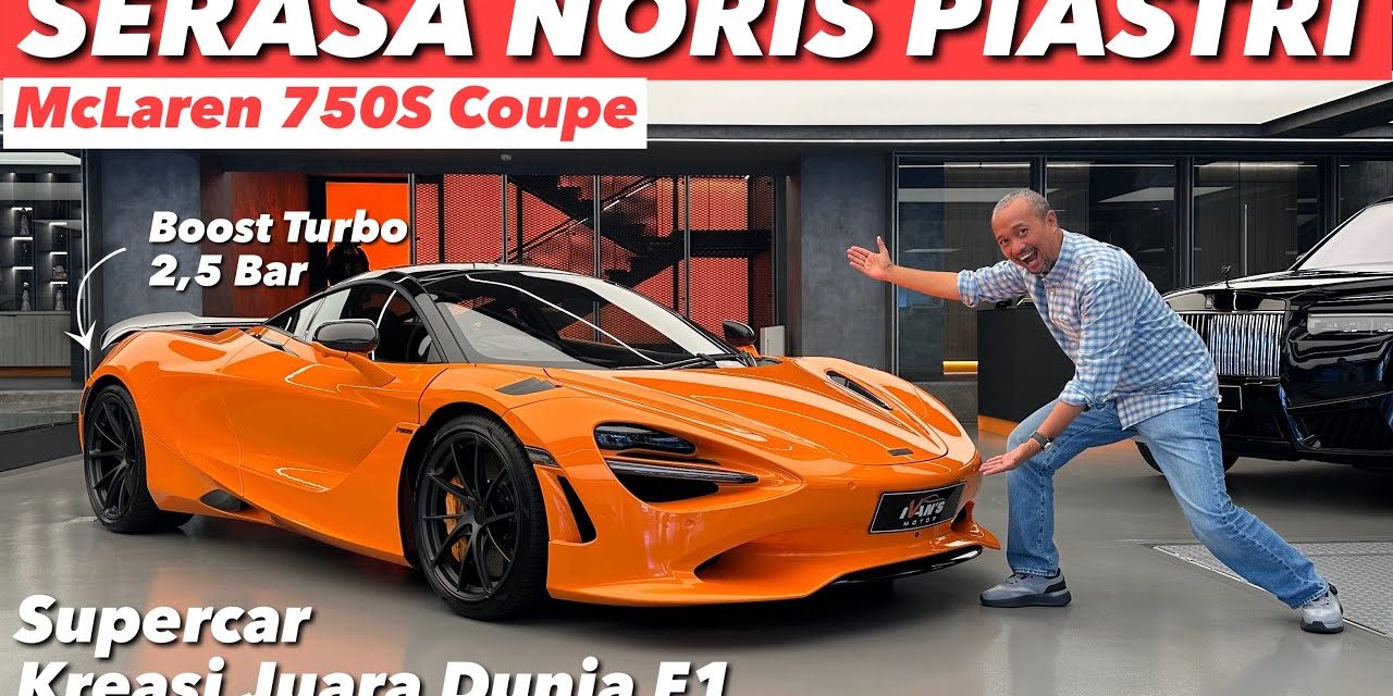 Super Langka! Mclaren 750S Spider Mejeng Di Showroom Batam