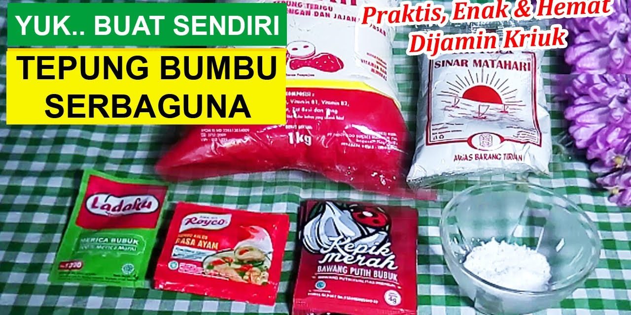 Rahasia Dapur Praktis: Resep Tepung Bumbu Tahan 1 Minggu