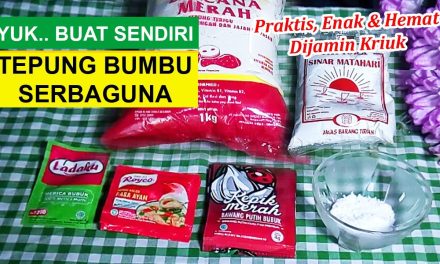 Rahasia Dapur Praktis: Resep Tepung Bumbu Tahan 1 Minggu