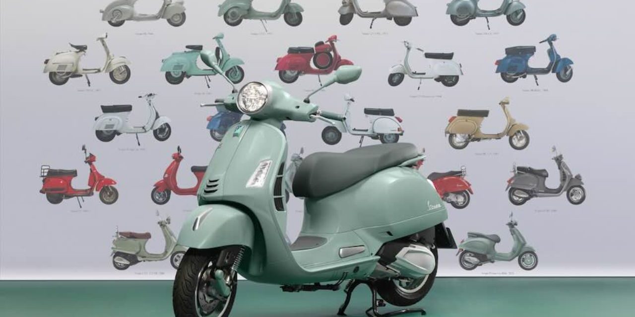 Edisi 80 Tahun Vespa Muncul Angkat Warna Legendaris Era 1946