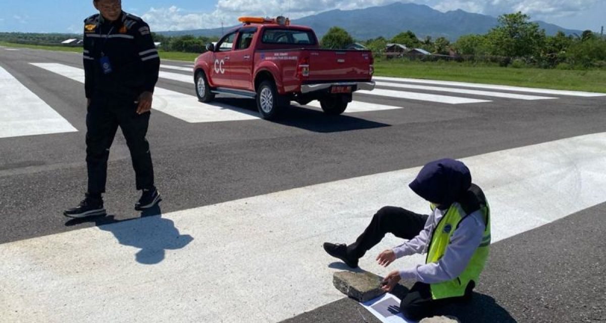 Erupsi Lewotobi Sebar Abu Vulkanik, Bandara Tutup Sementara