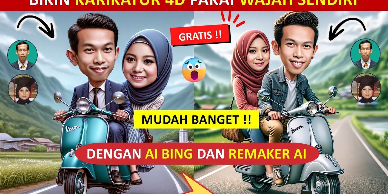 Viral Karikatur AI Di Indonesia Yang Sedang Hits Di Media Sosial