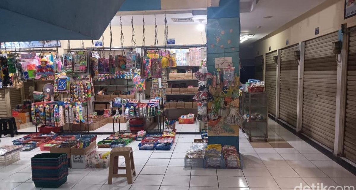 Dulu Ramai Kini Sunyi, Potret Pedagang Di Pasar Gembrong Baru